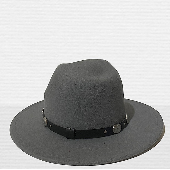 Wide Brim Fedora Hat - Picture 3 of 3